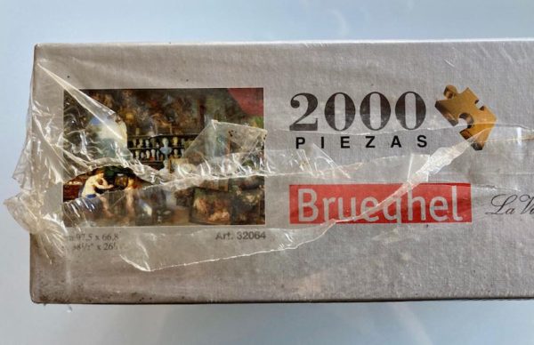 Image of the puzzle 2000, Clementoni, The View, by Brueghel & Rubens, Factory Sealed, Detail of the box