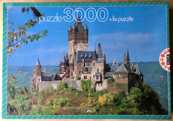 Image of the puzzle 3000, Educa, The Castle of Cochem, Germany, Factory Sealed,