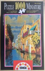 Image of the puzzle 1500, Educa, Romance of Venice, by Lucio Sollazzi (Miniature), Complete, Picture of the box
