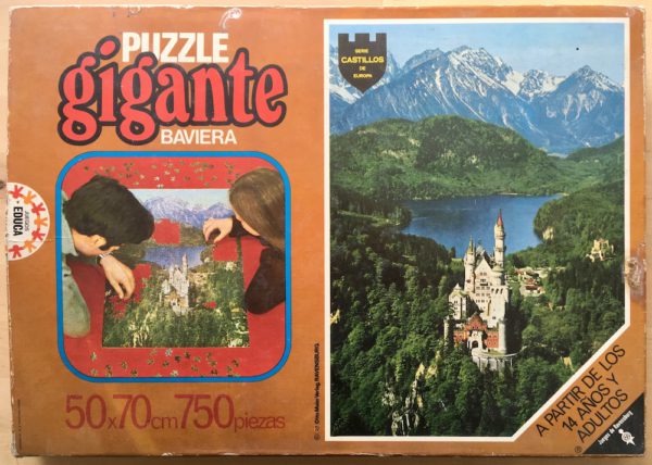 Image of the puzzle 750, Educa, Baviera, Complete, Picture of the box