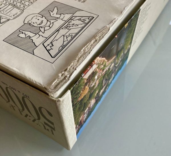 Image of the puzzle 5000, Educa, A Yorkshire Town, Sealed Bag, Detail of the box
