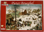 Image of the puzzle 1000, Puzzelman, The Census at Bethlehem, by Pieter Bruegel the Elder, Sealed Bag, Picture of the box