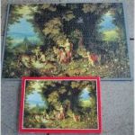 Image of the puzzle 1000, National Gallery, The Four Elements, Fire, by Brueghel & Van Balen, Complete, Picture of the puzzle assembled