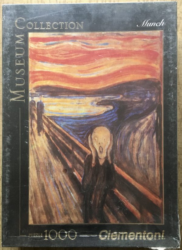 1000, Clementoni, The Scream, Edvard Munch - Rare Puzzles