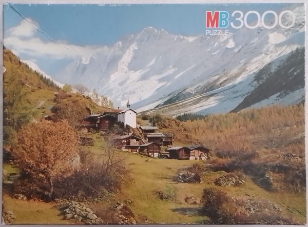 Image of the puzzle 3000, MB, Lötschental, Switzerland, Sealed Bag, Picture of the box