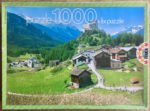 Image of the puzzle 1000, Educa, Tarasp Castle, Switzerland, Complete, Picture of the box
