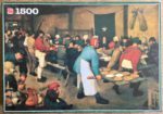 Image of the puzzle 1500, Jumbo, Peasant Wedding, by Pieter Bruegel the Elder, Complete, Picture of the box