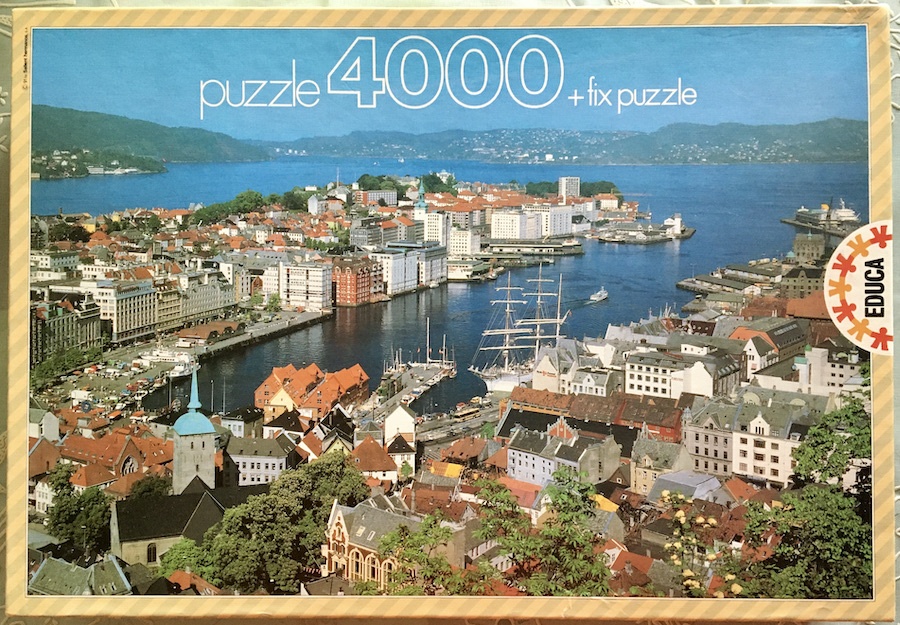 Wat mensen betreft tegenkomen Uitgraving 4000, Educa, Bergen, Norway - Rare Puzzles