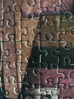 Image of the puzzle 1000, Heye, Piano, by Guillermo Mordillo, Complete, Detail of the puzzle assembled