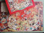 Image of the puzzle 1000, Heye, Spaghetti, by Marino Degano, Complete, Picture of the puzzle assembled