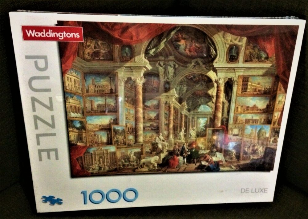 1000 Waddingtons, Gallery of Views of Modern Rome, by Panini, Listed by Cathy Image of the puzzle 1000 Waddingtons, Gallery of Views of Modern Rome, by Panini