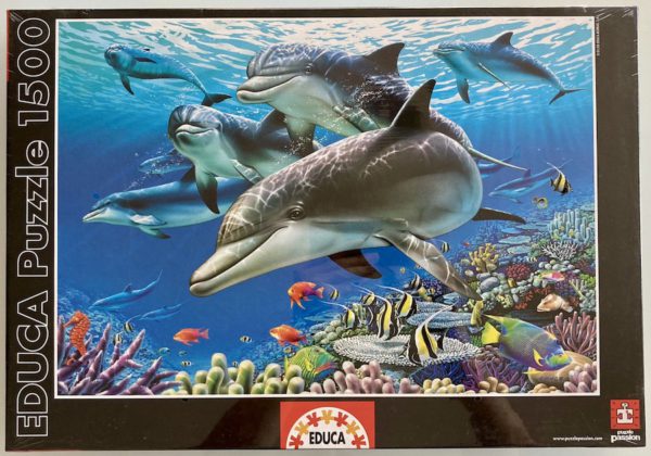 Image of the puzzle 1500, Educa, Paradise under the Sea, by Royce B. McClure, Factory Sealed
