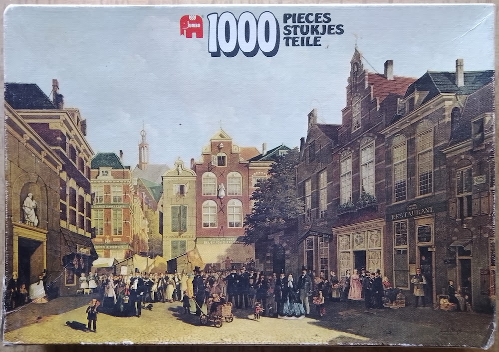 1000, Jumbo, The Daily Market on the Groenmarkt - Rare Puzzles