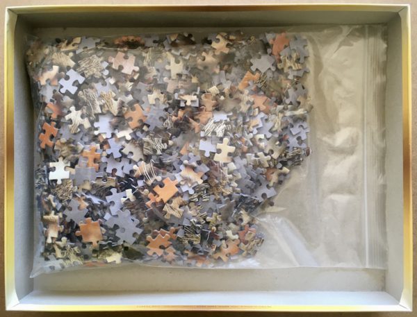 Image of the puzzle 1000, Clementoni, The Eyes of the Cats, by Keith Kimberlin, Complete, Picture of the bag