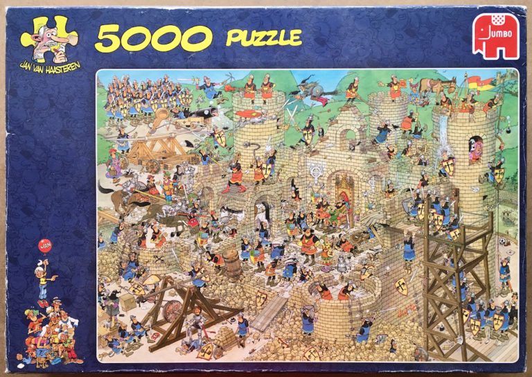 5000, Jumbo, Castle Conflict, Jan van Haasteren Rare Puzzles