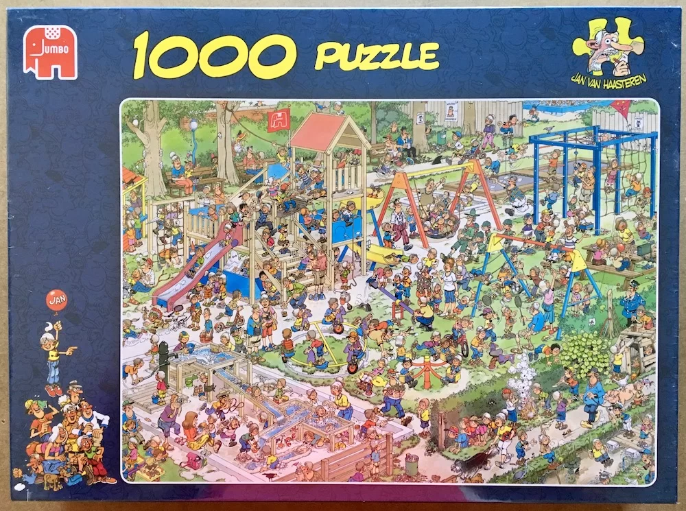 1000, Jumbo, The Playground, Jan van Haasteren Rare Puzzles