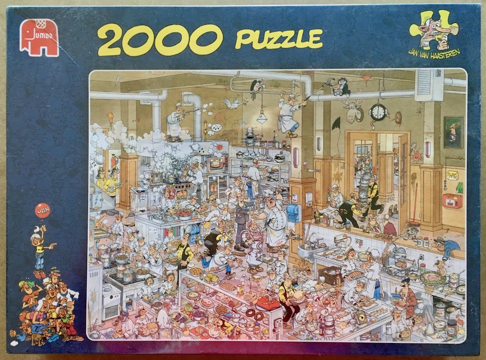 President Middelen Vesting 2000, Jumbo, The Kitchen, Jan van Haasteren - Rare Puzzles