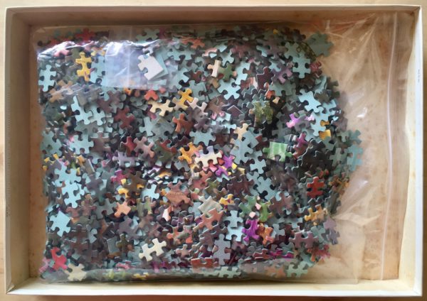 Image of the puzzle 1500, Educa, Wild Flowers, Complete, Picture of the bag