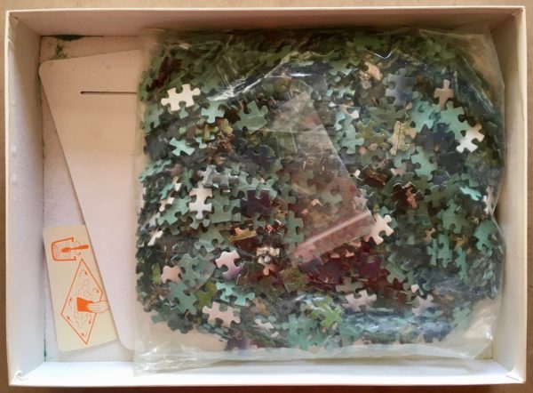 Image of the puzzle 1000, Educa, Machu Picchu, Peru, Complete, Picture of the bag