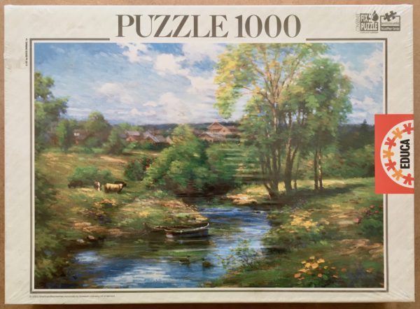 Image of the puzzle 1000, Educa, Peaceful Place, by Ghambaro, Factory Sealed