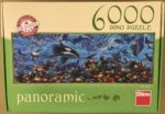 Image of the puzzle 6000, Dino, Undersea Fantasy, by John M. Enright, Sealed Bag, Picture of the box
