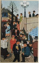 Image of the puzzle 500, Heye, Bonjour Paris, by Henry Dieckmann, Complete, Picture of the puzzle assembled