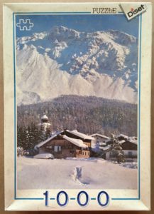 Image of the puzzle 1000, Diset, Tirol, Italy, Complete, Picture of the box