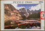 Image of the puzzle 1500, Educa, Moraine Lake, Alberta, Canada, Factory Sealed, Picture of the box