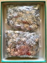 Image of the puzzle 2x1000, Jumbo, Carriage & Photographer in Atelier, by Anton Pieck, Complete, Picture of the bags