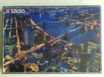 Image of the puzzle 1500, Jumbo, New York Lights, Factory Sealed, Picture of the box