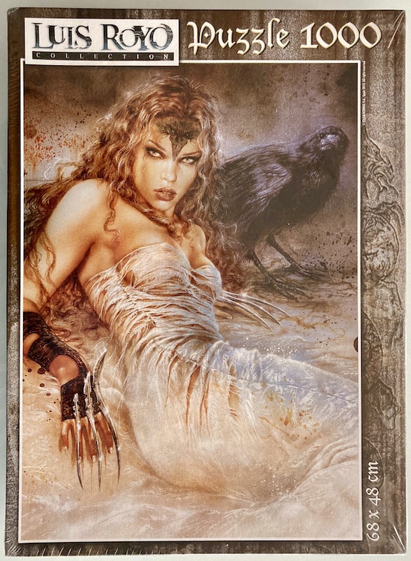 Image of the puzzle 1000, Educa, Dreams, by Luis Royo, Factory Sealed, Picture of the box