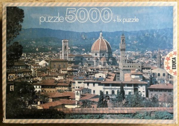 Image of the puzzle 5000, Educa, Florence, Factory Sealed