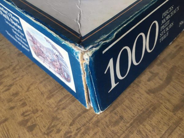 Image of the puzzle 1000, Hestair, Yesterday's News, by Paul B. Davies, Complete, Picture of the corner