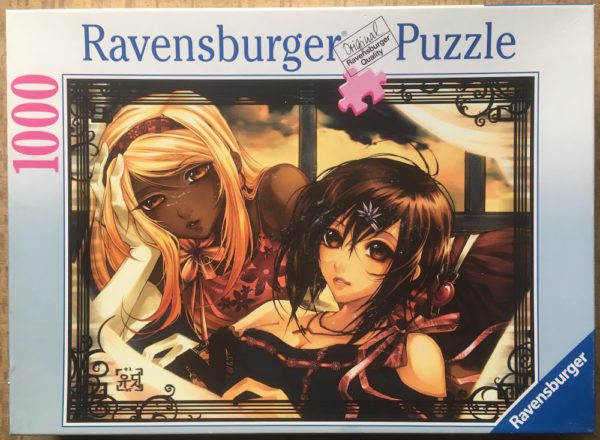 Image of the puzzle 1000, Ravensburger, Manga, by Judith Park, Complete, Picture of the box
