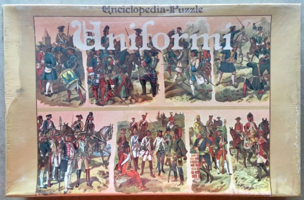 Image of the puzzle 750, International Team, Enciclopedia-Puzzle Uniformi, Factory Sealed