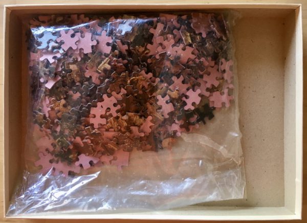 Image of the puzzle 480, Linda, Rubens in his Garden with Helena Fourment, by Peter Paul Rubens, Complete, Picture of the bag