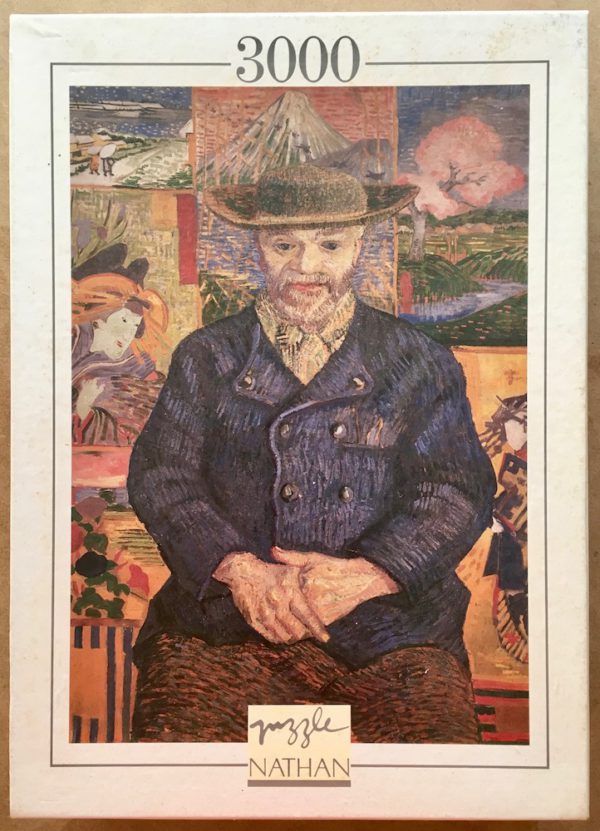 Image of the puzzle 3000, Nathan, Portrait of Père Tanguy, by Vincent van Gogh, Complete, Picture of the box