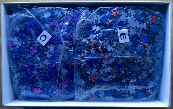 Image of the puzzle 13200, Clementoni, New York, Sealed Bags, Picture of the bags