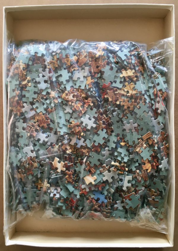 Image of the puzzle 2000, Schmidt, Siege of Alesia, by Melchior Feselen, Complete, Picture of the bag