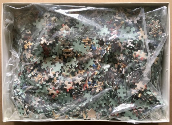 Image of the puzzle 2000, Nathan, The Story of Alexander, by Jean Wauquelin, Sealed Bag, Picture of the bag