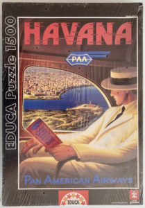 Image of the puzzle 1500, Educa, Havana, Kerne Erickson, Factory Sealed, Factory Sealed, Picture of the box