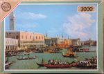 Image of the puzzle 3000, Falcon, Venice on Ascension Day, by Canaletto, Incomplete, Picture of the box