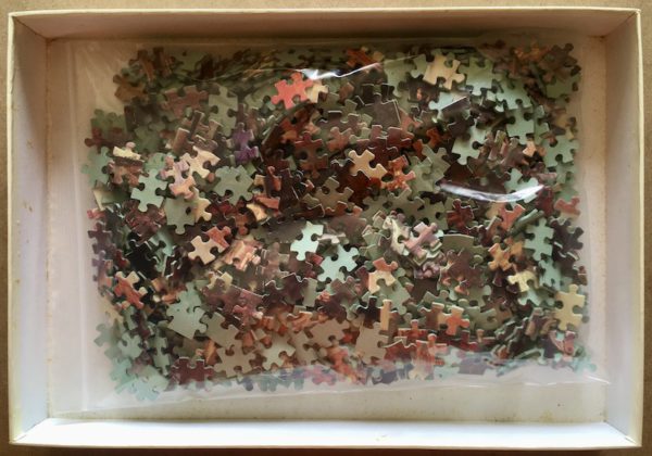 Image of the puzzle 1000, Jumbo, In the Harem, by Filippo Baratti, Complete, Picture of the bag