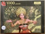 Image of the puzzle 1000, Jumbo, Bali Dancer, by Karl Bang, Sealed Bag, Picture of the box