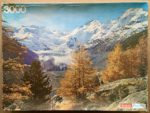 Image of the puzzle 3000, Hestair, Morteratsch Glacier, Switzerland, Picture of the box