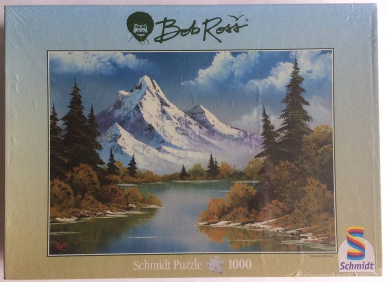 Schmidt 57538 - Bob Ross, Wasserfall Auf Der Lichtung, Puzzle, 1000 Teile - Jetzt Bei