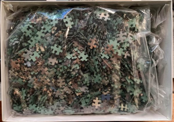 Image of the puzzle 3000, Nathan, Seamens Joust, by Nicolas Raguenet, Sealed Bag, Picture of the bag