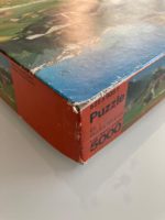 Image of the puzzle 5000, Ravensburger, Tarasp Castle, Engadin, by M. Schneiders, Sealed Bag, Detail of the box