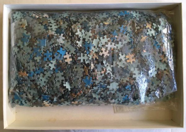 Image of the puzzle 3000, Jumbo, Winter Amusements, Complete, Picture of the bag