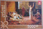 Image of the puzzle 2000, Trefl, A Harem Scene, by Giacomo Mantegazza, Sealed Bag, Picture of the box